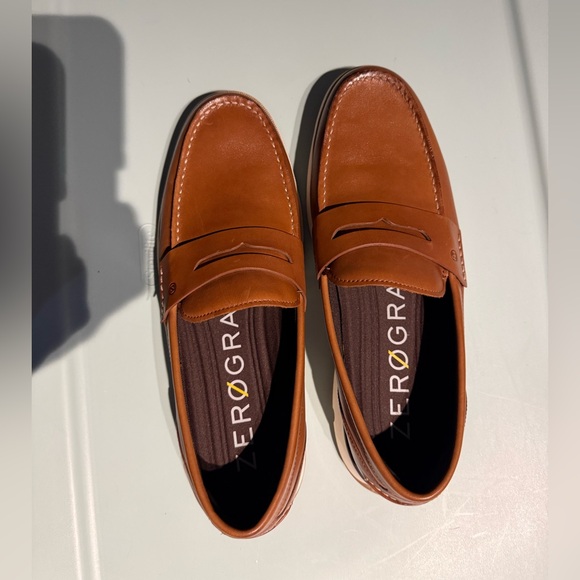 Cole Haan Tan Leather Loafers main image 6